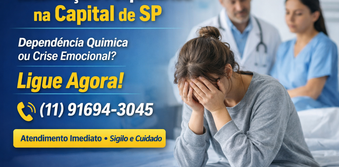 Internação Psiquiátrica na Capital de SP: Atendimento Imediato e Humanizado