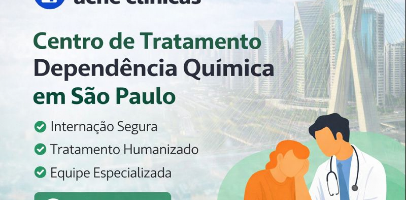 Centro de Tratamento para Dependência Química em São Paulo