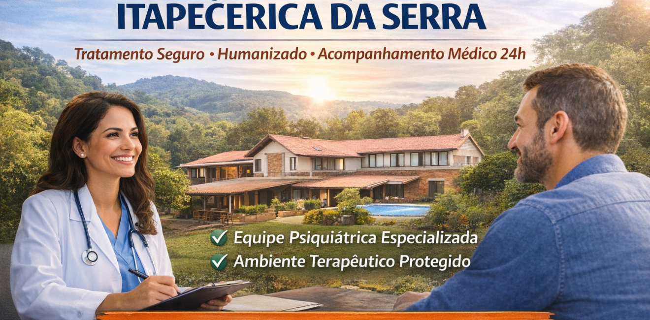 Internação Psiquiátrica em Itapecerica da Serra: Tratamento Seguro, Humanizado e com Acompanhamento Médico 24h