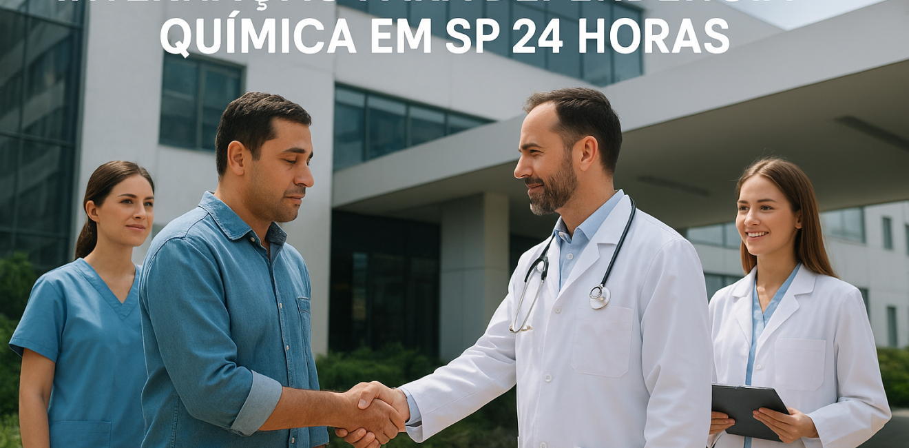 Internação para Dependência Química em SP 24 Horas: Tratamento Imediato e Humanizado