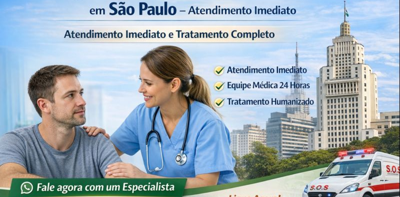 Internação Particular para Dependência Química em São Paulo – Atendimento Imediato e Tratamento Completo