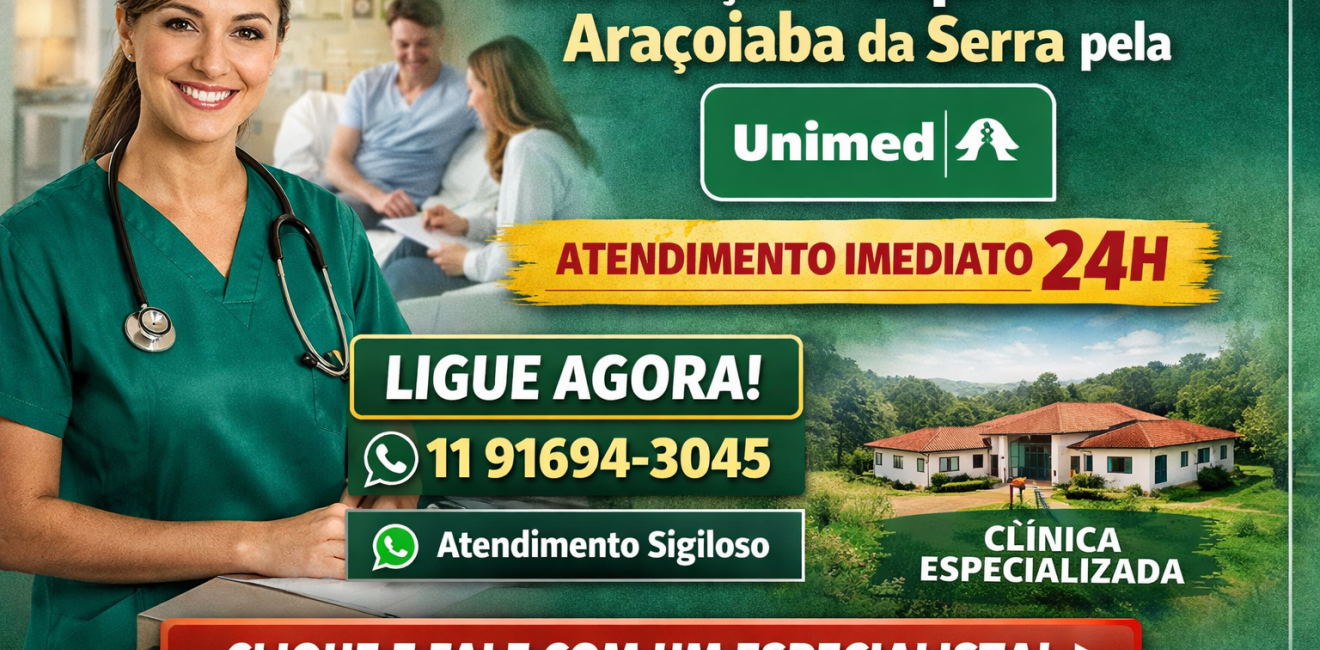 Internação Psiquiátrica em Araçoiaba da Serra pela Unimed: Atendimento Seguro e Imediato
