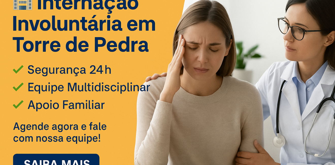 Internação Involuntária em Torre de Pedra: Segurança, Agilidade e Apoio Familiar