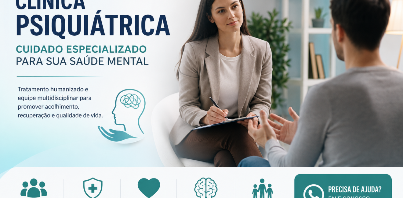 Clínica Psiquiátrica: Guia Completo sobre Tratamento, Internação e Recuperação da Saúde Mental