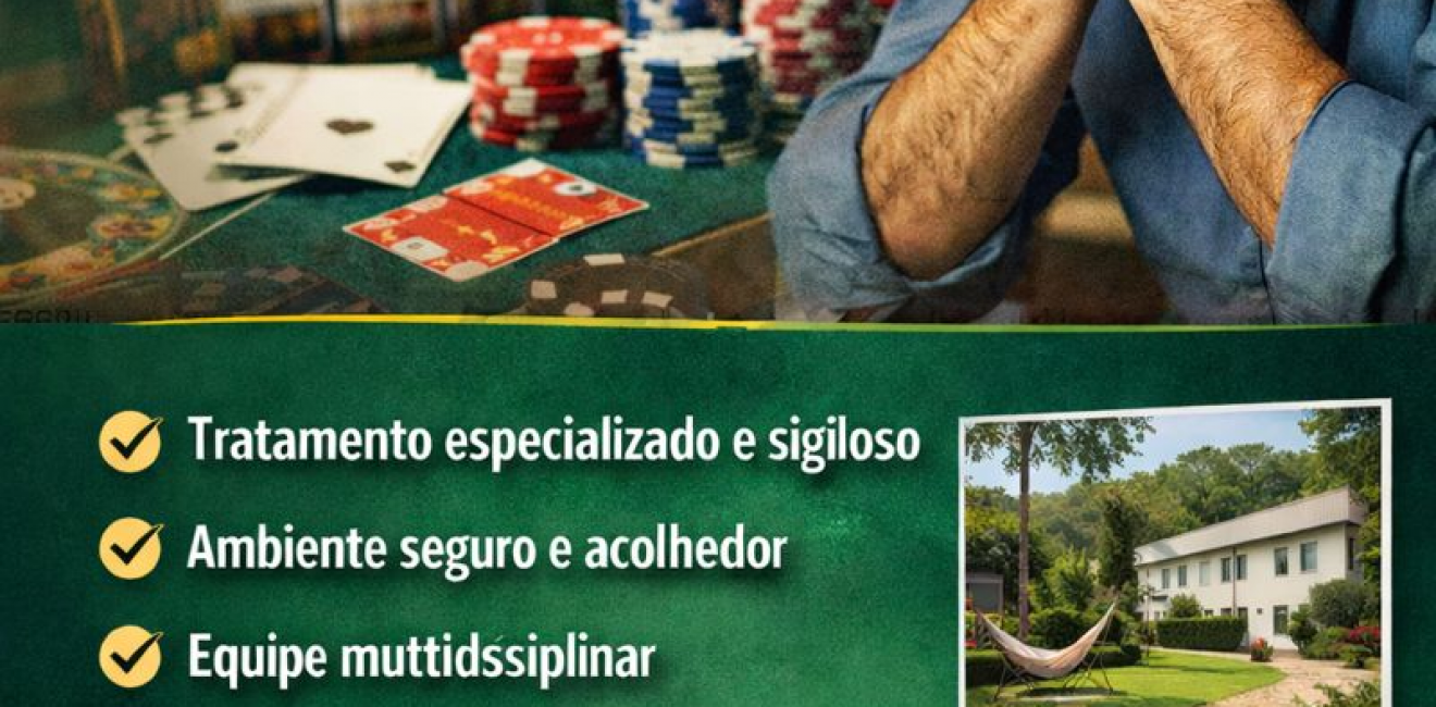 Internação para Ludopatia em Itapecerica da Serra – Zona Sul de São Paulo