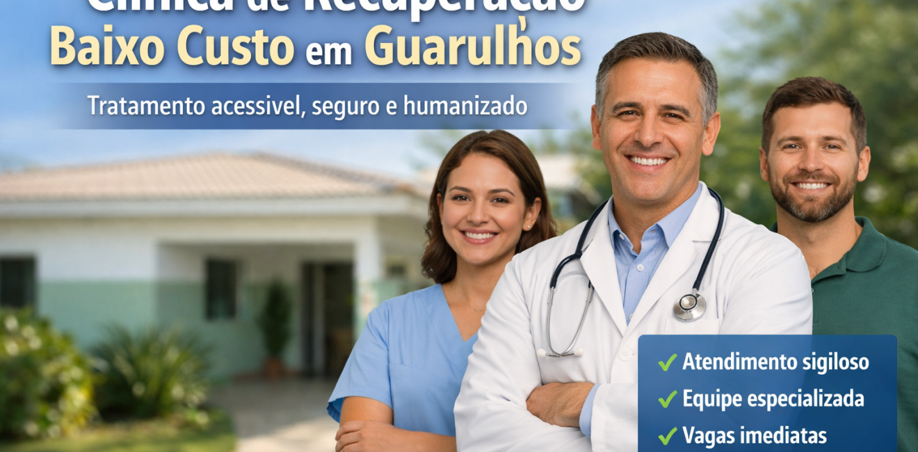 Clínica de Recuperação Baixo Custo em Guarulhos: Tratamento Acessível, Seguro e Humanizado