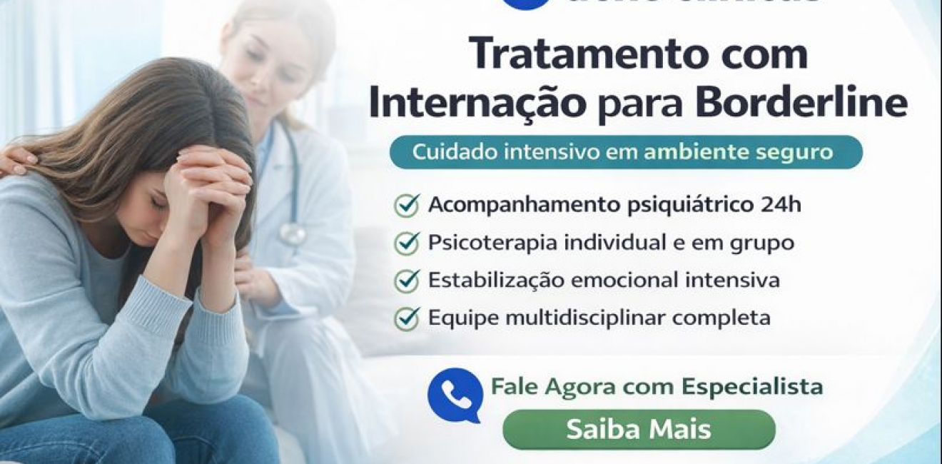 Tratamento com Internação para Transtorno de Personalidade Borderline (TPB)