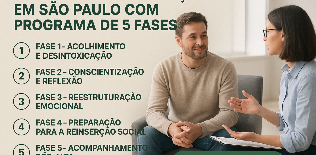 Clínica de Recuperação em São Paulo com Programa de 5 Fases: Recomece com Propósito e Equilíbrio