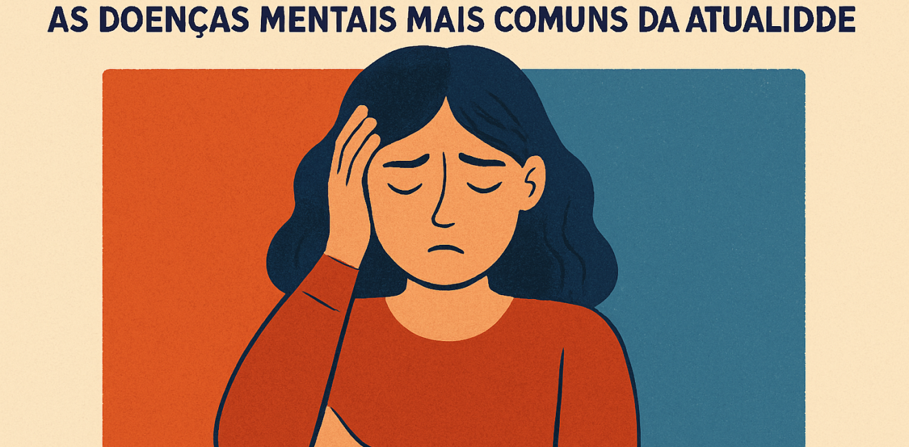 Ansiedade e Depressão: As Doenças Mentais Mais Comuns da Atualidade