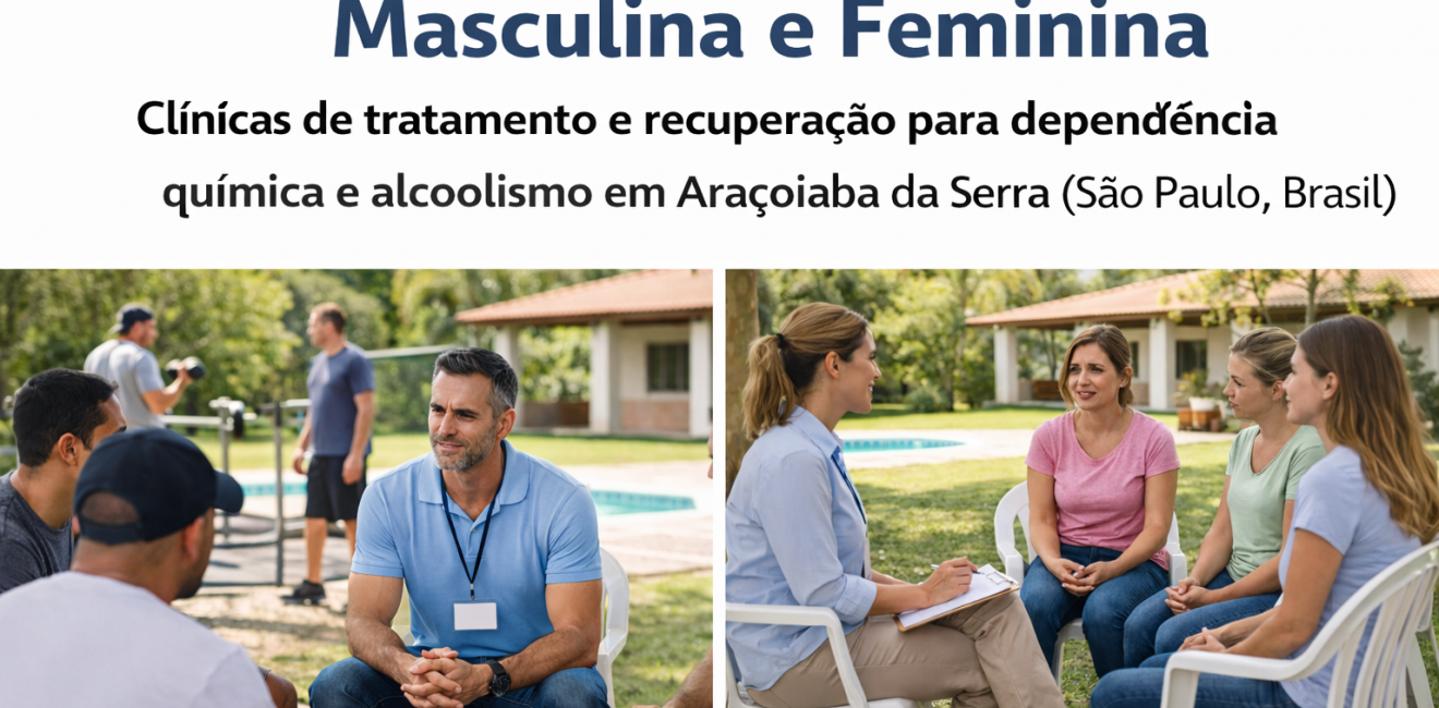 Tratamento e Clínicas de Recuperação em Araçoiaba da Serra (Feminina e Masculina)