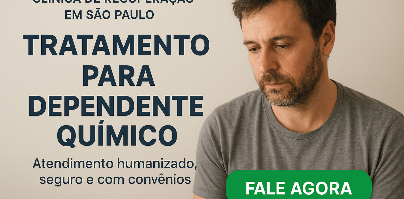 Tratamento para Dependente Químico na Clínica de Recuperação em São Paulo