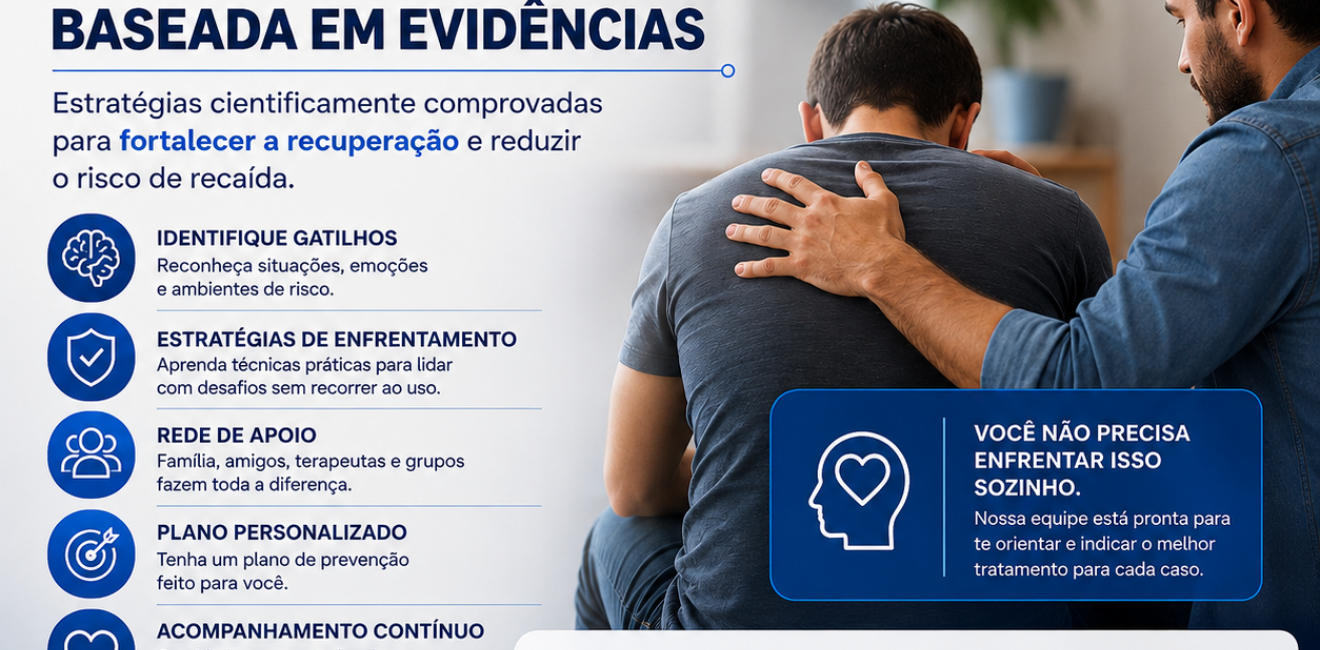 Prevenção de Recaídas Baseada em Evidências: Estratégias Cientificamente Comprovadas para Manter a Recuperação