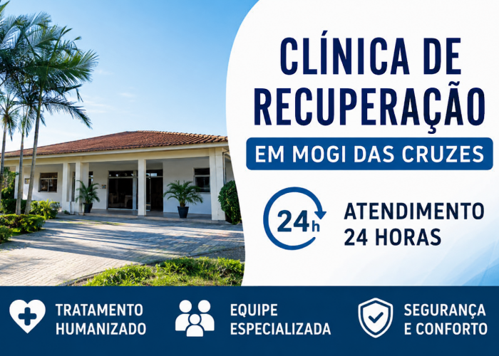 Clínica de Recuperação em Mogi das Cruzes com Atendimento 24 Horas