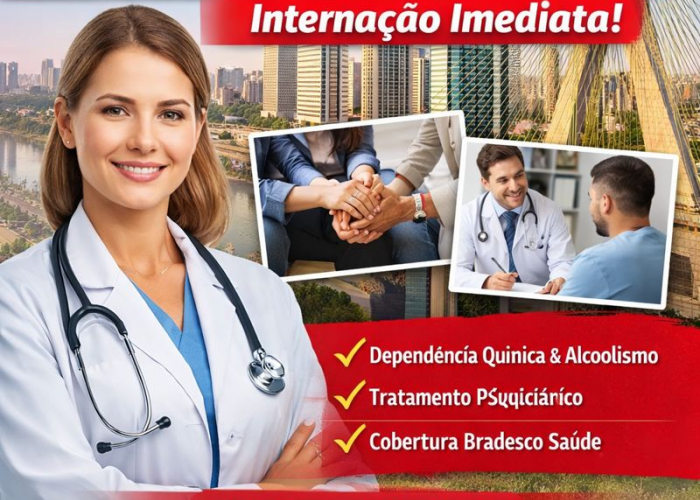 Clínica de Reabilitação que Aceita Bradesco Saúde em São Paulo – Internação Imediata