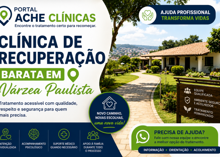 Clínica de Recuperação Barata em Várzea Paulista: Opções de Tratamento e Como Escolher