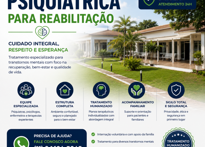 Internação Psiquiátrica para Reabilitação: Quando é Necessária e Como Funciona