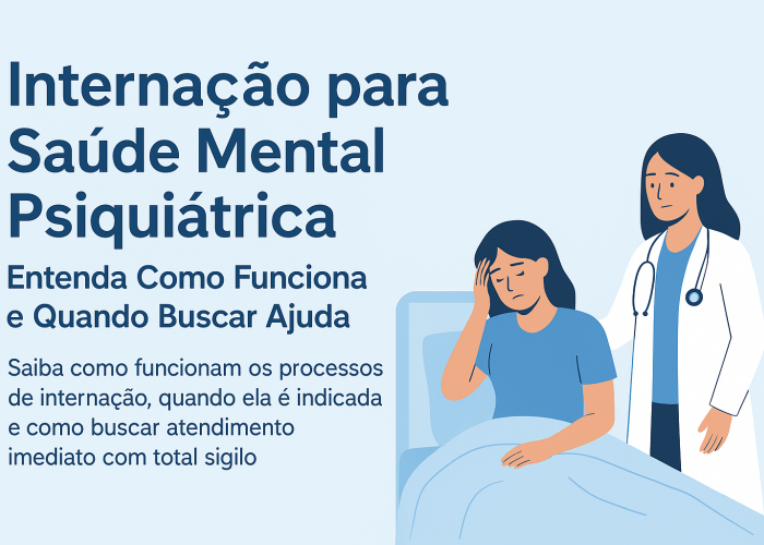 Internação para Saúde Mental Psiquiátrica: Como Funciona, Quando Indicar e Onde Buscar Ajuda