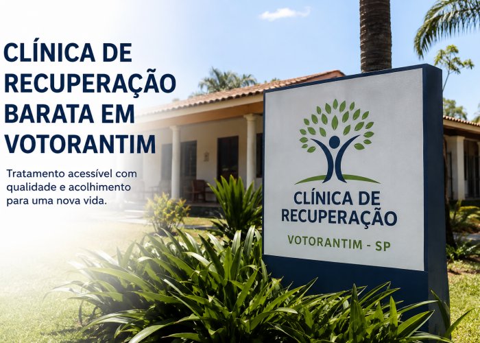 Clínica de Recuperação Barata em Votorantim