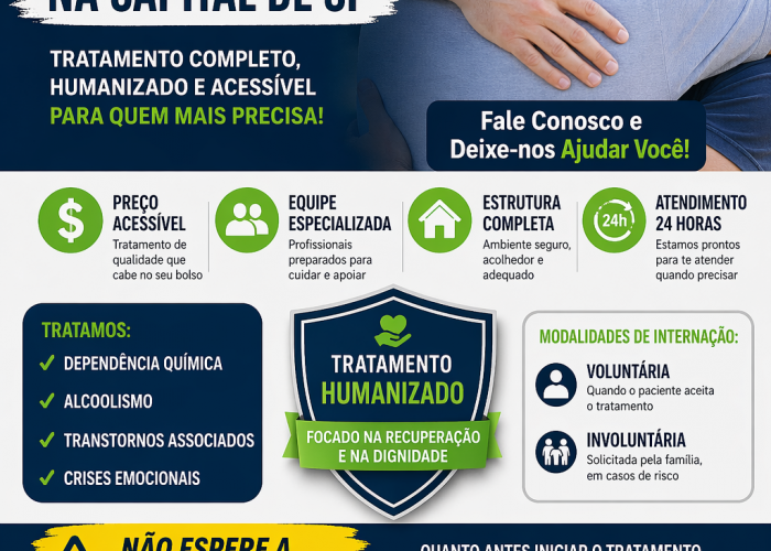 Clínica de Recuperação de Baixo Custo na Capital de SP: Tratamento Acessível e Eficiente