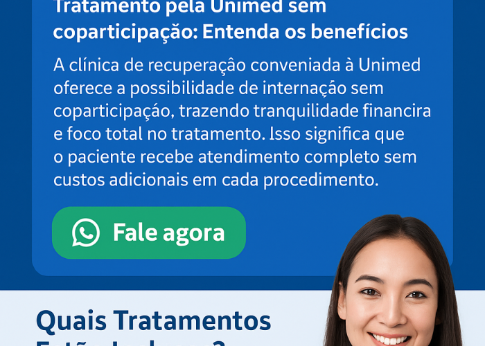Clínica para Tratamento pela Unimed sem Coparticipação