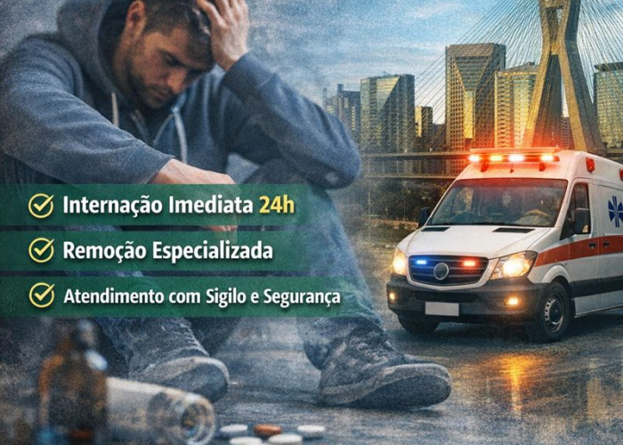 Como internar um dependente químico em São Paulo ainda hoje