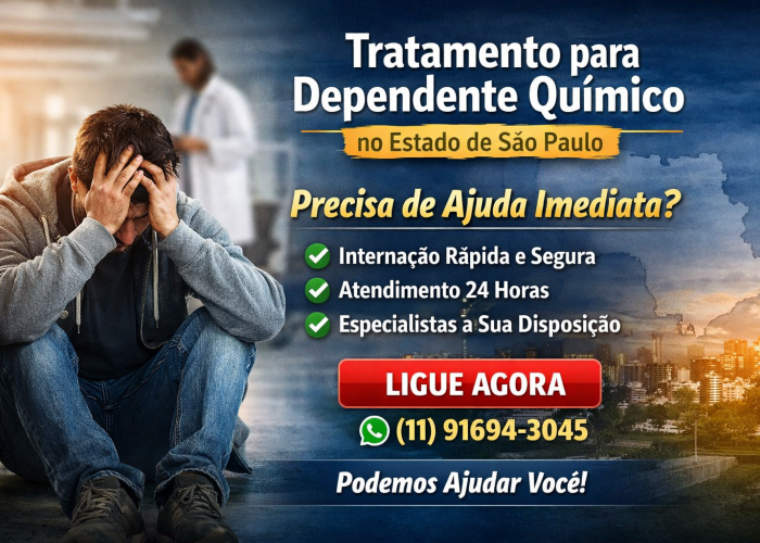 Tratamento para Dependente Químico no Estado de São Paulo: Saiba Como Funciona e Onde Buscar Ajuda Imediata