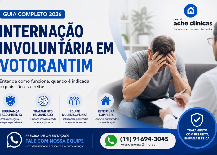 Internação Involuntária em Votorantim: Entenda Como Funciona