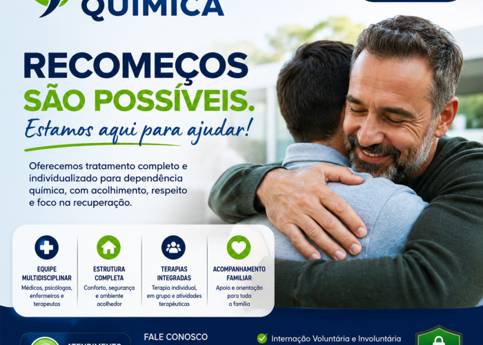 Clínica Especializada em Dependência Química: Tratamento Humanizado, Internação Segura e Recuperação em 2026