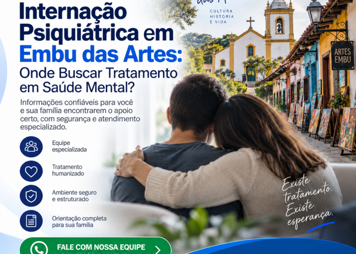 Internação Psiquiátrica em Embu das Artes