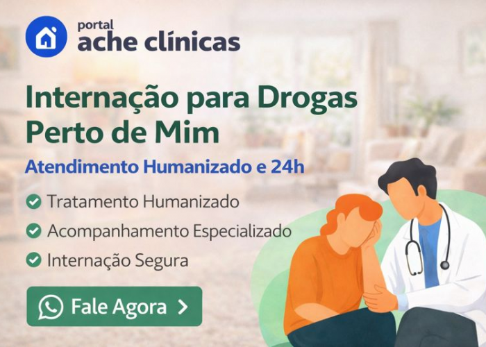 Internação para Drogas Perto de Mim