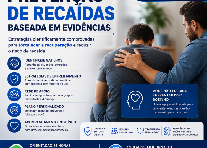 Prevenção de Recaídas Baseada em Evidências: Estratégias Cientificamente Comprovadas para Manter a Recuperação