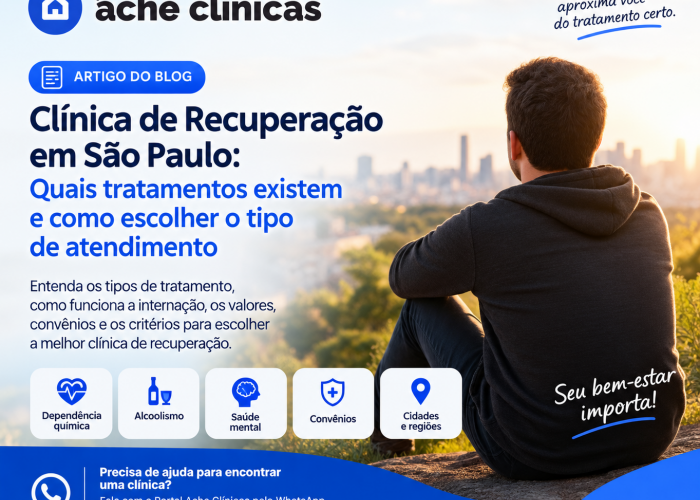 Clínica de Recuperação em São Paulo: Quais Tratamentos Existem e Como Escolher o Tipo de Atendimento